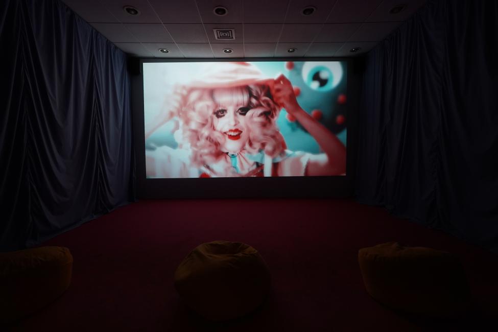 Rachel Maclean, Eyes 2 Me, 2015, 6th Athens Biennale 2018 ANTI, photo by Nysos Vasilopoulos